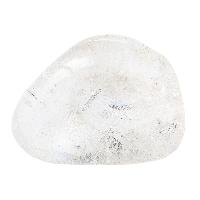 smooth clear quartz tumble stone