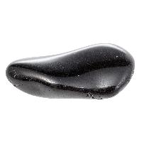 smooth black Obsidian stone